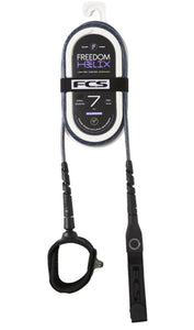 FCS FREEDOM HELIX LEASH - ALL ROUND Sizes & Colors -FCS