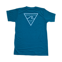 Load image into Gallery viewer, RISCO Premium Tee (turquoise Triblend) - Rhode Island Surf Co.