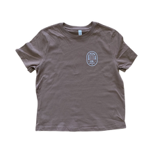 Load image into Gallery viewer, Woman’s westerly brand 6oz heavyweight crop tee (Olive)