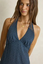 Load image into Gallery viewer, Maisy Halter Maxi Dress (Blue) - Rhythm.