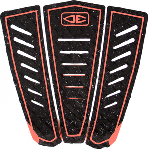 Kanoa Igarashi Signature 3pc Tail Pad Black/Coral- Ocean & Earth