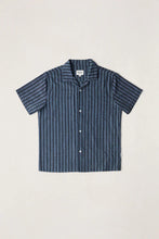 Load image into Gallery viewer, Crux SS Shirt (Indigo Stripes) - Rhythm