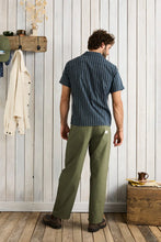 Load image into Gallery viewer, Crux SS Shirt (Indigo Stripes) - Rhythm