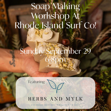 Soap Making Workshop With Herbs & Mylk