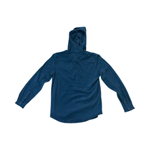 Load image into Gallery viewer, Parson Hooded Long Sleeve Woven (Navy) - Rhode Island Surf Co.