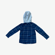 Load image into Gallery viewer, Clark Boys Flannel Hoodie - Rhode Island Surf Co.