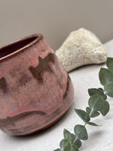 Load image into Gallery viewer, HH Tea Tumbler Sea Rose Mug - DownEaster Pottery