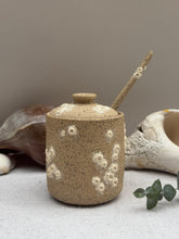 Load image into Gallery viewer, Barnacle Jar and Spoon - DownEaster Pottery