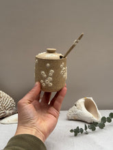 Load image into Gallery viewer, Barnacle Jar and Spoon - DownEaster Pottery