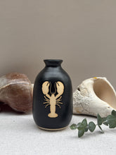 Load image into Gallery viewer, Lobster Mini Bud Vase (Punk Rock) - Downeaster Pottery