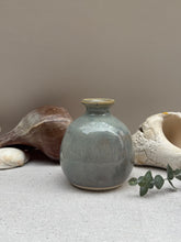 Load image into Gallery viewer, Mini Bud Vase (Point Judith Blue) - Downeaster Pottery
