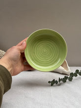 Load image into Gallery viewer, Misquamicuit Green Dish - DownEaster Pottery