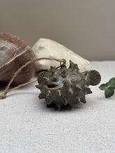 Load image into Gallery viewer, Puffer Fish Hanging Ornament - DownEaster Pottery