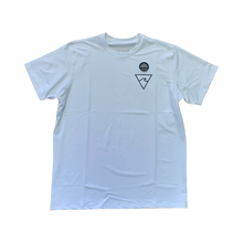 Load image into Gallery viewer, Hybrid Short Sleeve Men’s Tee (UPF 50) (White) - Rhode Island Surf Co