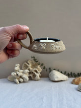 Load image into Gallery viewer, Barnacle Candle Holder - DownEaster Pottery