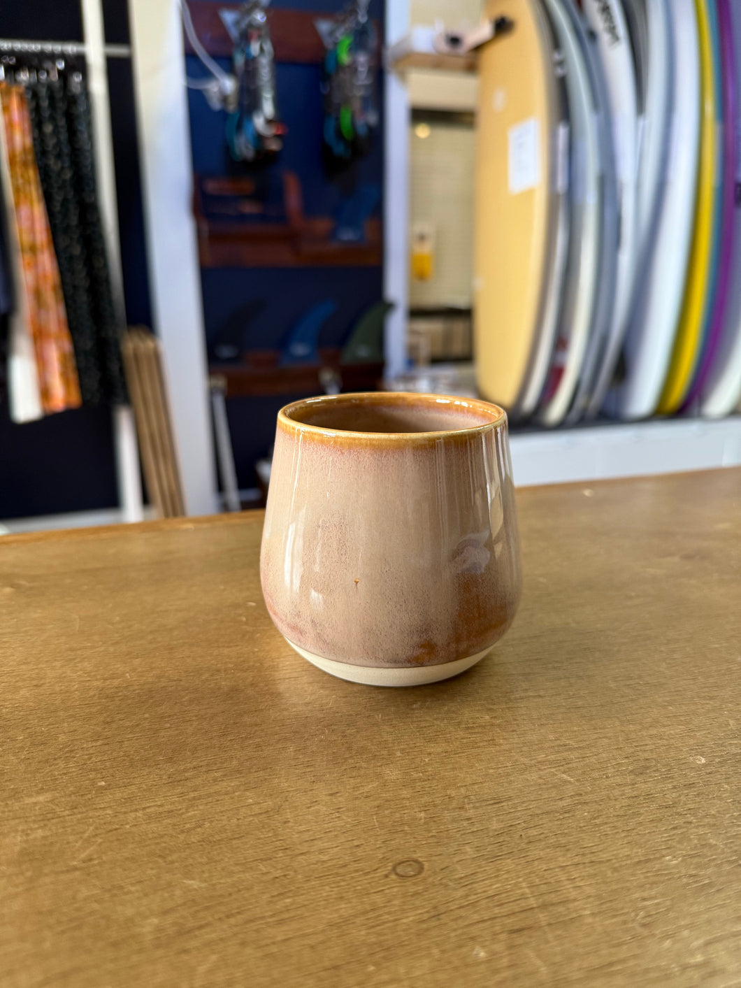 Wine Tumbler Seashell - Downeaster Pottery