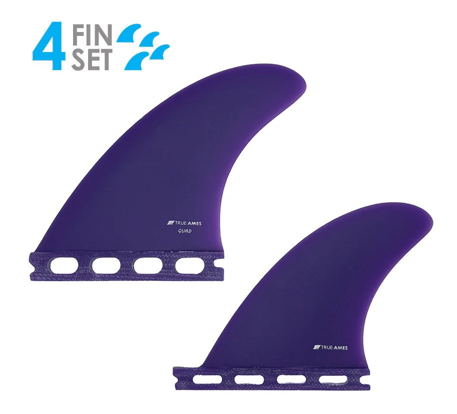 True Ames Quad (Future) Solid Fiberglass (Purple) - True Ames