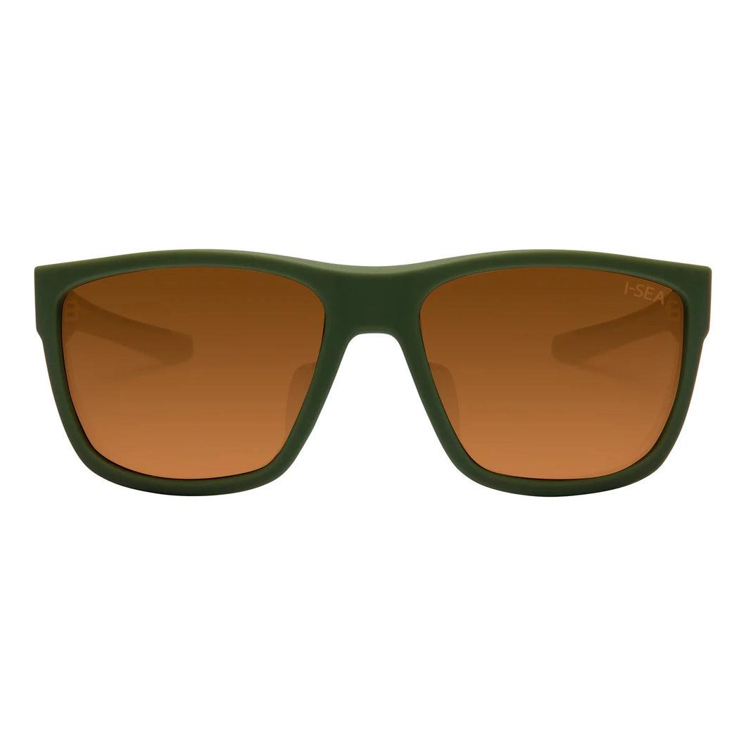 Greyson 2.0 (Olive/Copper) - I Sea Sunglasses