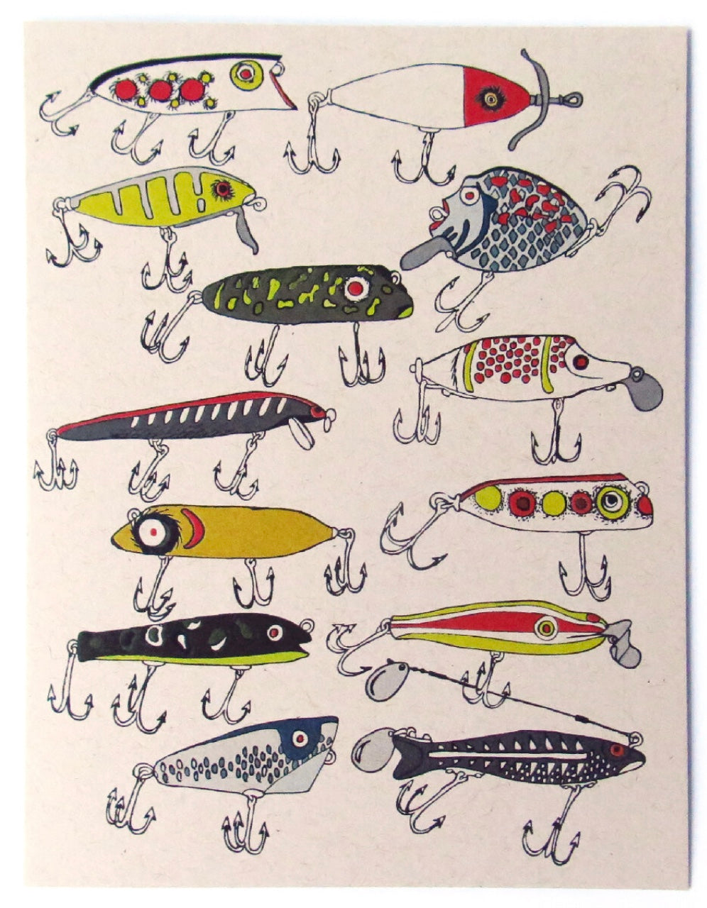 Fishing Lures Card