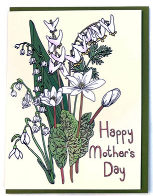 Happy Mother's Day Wildflowers Card