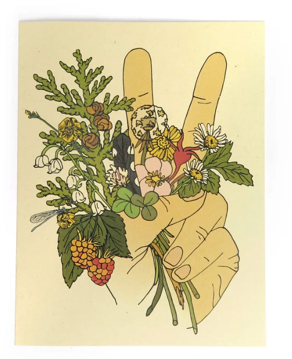 Peace Handful Card