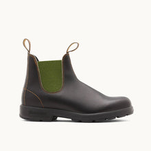 Load image into Gallery viewer, #519 Colored Elastic Sided Boot (Brown/Olive) - Blundstone