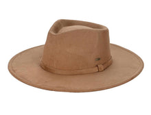 Load image into Gallery viewer, C.C Faux Suede Rancher Hat - C.C
