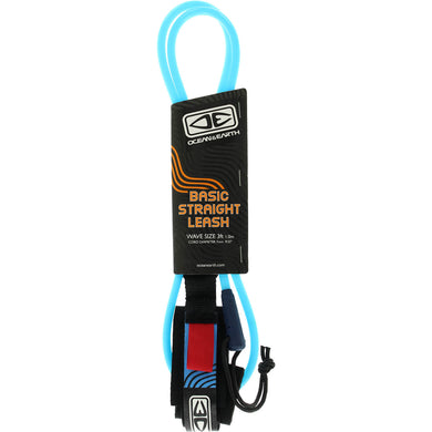 Wrist Straight Bodyboard Leash assorted Sizes & Colors - Ocean & Earth (Copy)