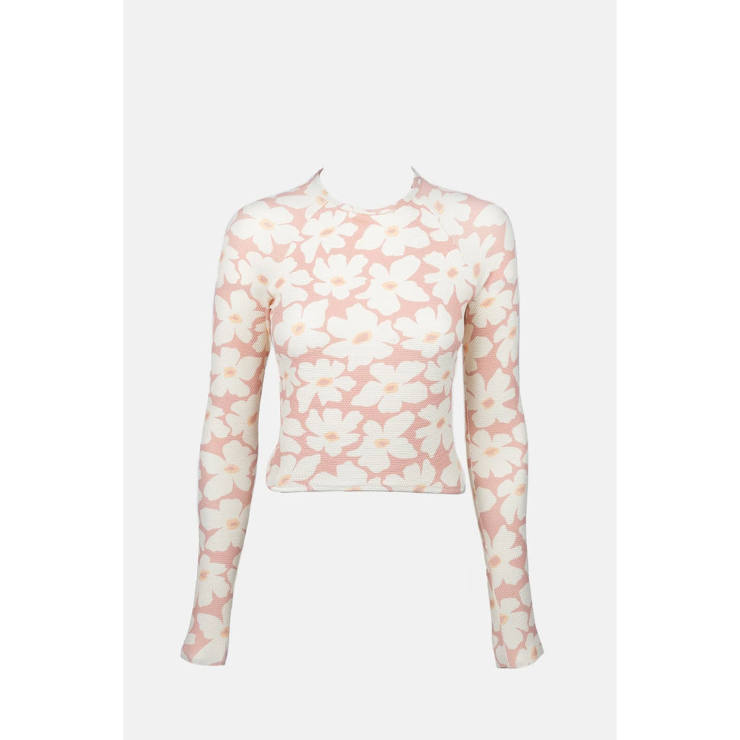 Mimi Floral Long Sleeve Surf Top - Rhythm