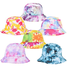 Load image into Gallery viewer, TIE DYE PRINT BUCKET HAT - LLB Toys