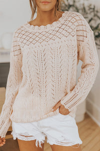 Drop Shoulder Knit Sweater - Rhode Island Surf Co.