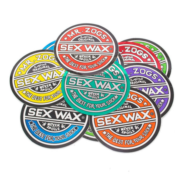 Zogs Sex Wax Sticker