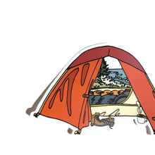 Load image into Gallery viewer, Beach Camp Tent Sticker