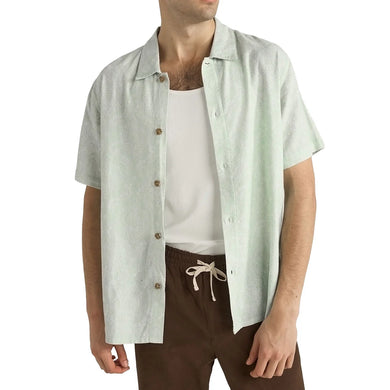 Ornate SS Shirt (Sage) - Rhythm