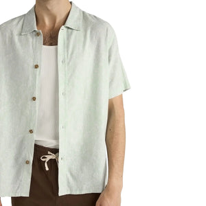 Ornate SS Shirt (Sage) - Rhythm