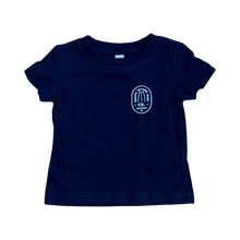 Load image into Gallery viewer, Baby Westerly Fish Tee (Dark Blue)- Rhode Island Surf Co.