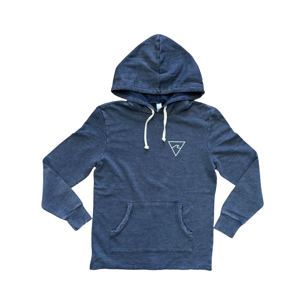 Vintage Pullover Hoodie (Navy) - Rhode Island Surf Co.