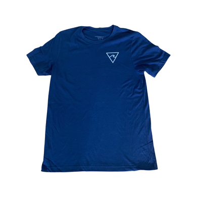 RISC Premium Tee in Solid Navy - Rhode Island Surf Co.