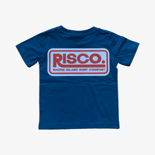 Load image into Gallery viewer, Toddler Premium RISC Patch Tee (Marine)- Rhode Island Surf Co.