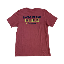 Load image into Gallery viewer, Marquee Tee (Stone Red) - Rhode Island Surf Co.