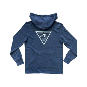 Vintage Pullover Hoodie (Navy) - Rhode Island Surf Co.