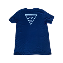 Load image into Gallery viewer, RISC Premium Tee in Solid Navy - Rhode Island Surf Co.