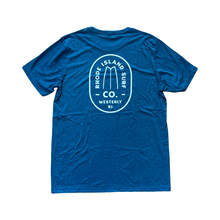 Load image into Gallery viewer, Westerly Fish Brand Tee (Denim) - Rhode Island Surf Co.