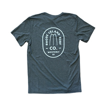 Load image into Gallery viewer, Westerly Fish Brand Tee (Green Triblend) - Rhode Island Surf Co.