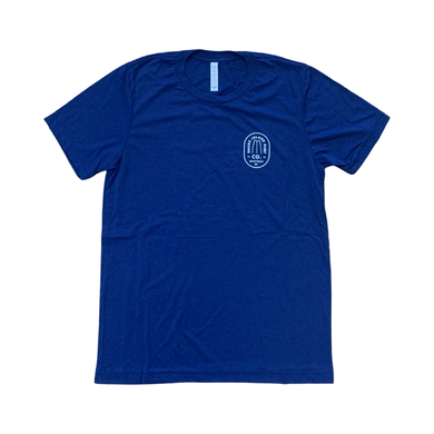 Westerly Fish Brand Tee Navy/Triblend  - Rhode Island Surf Co.