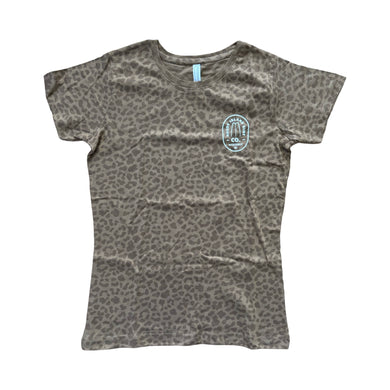 Women's Westerly Brand Tee in Leopard - Rhode Island Surf Co.