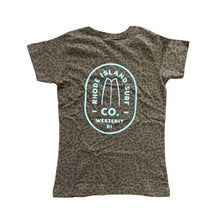 Load image into Gallery viewer, Women&#39;s Westerly Brand Tee in Leopard - Rhode Island Surf Co.