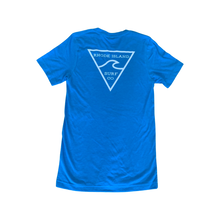 Load image into Gallery viewer, RISC Premium Tee in Neon Blue - Rhode Island Surf Co.