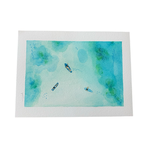"Surfer Girls" - Artwork by Viviane Schefers