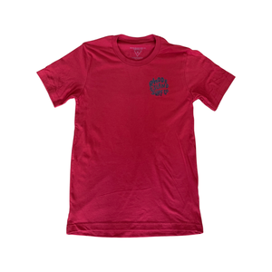 RISC Circle Logo Tee in Canvas Red - Rhode Island Surf Co.